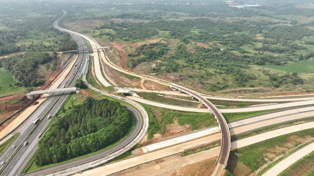 Jasa Marga siapkan dua opsi pengoperasian fungsional Jalan Tol Jakarta-Cikampek II Selatan, jelang mudik Lebaran. Foto: Dok. Jasa Marga