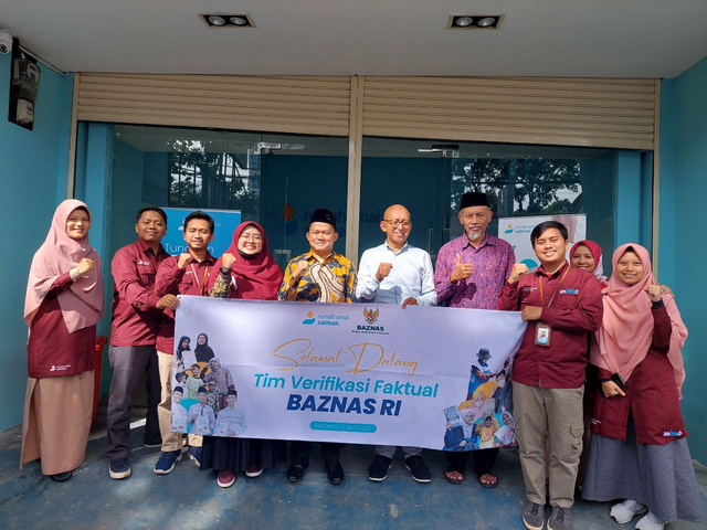 Baznas RI Lakukan Verifikasi Faktual terhadap LAZ Rumah Amal untuk Izin Operasional Tingkat Nasional, Kamis, 6 April 2023. (Dok. Rumah Amal Salman)