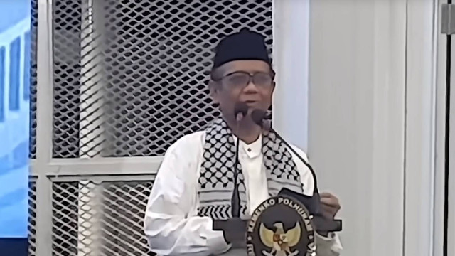 Menko Polhukam Nuzulul Quran Pertama di IKN. Foto: Kemenko Polhukam