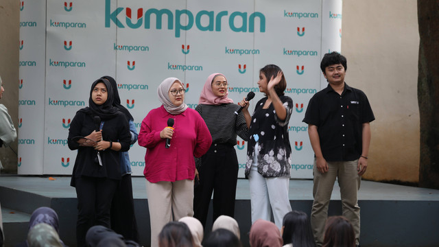 Ngabuburit dengan bermain games bersama awak kumparan. Foto: kumparan