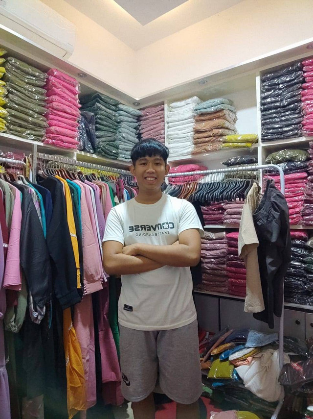 Pengusaha muda Yudistira owner brand Afifah Collection. foto/dok