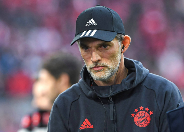 Pelatih Bayern Muenchen, Thomas Tuchel. Foto: Christof STACHE / AFP
