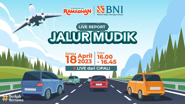 Jalur Mudik dari BNI bersama kumparan, langsung dari Cipali. Foto: dok. kumparan