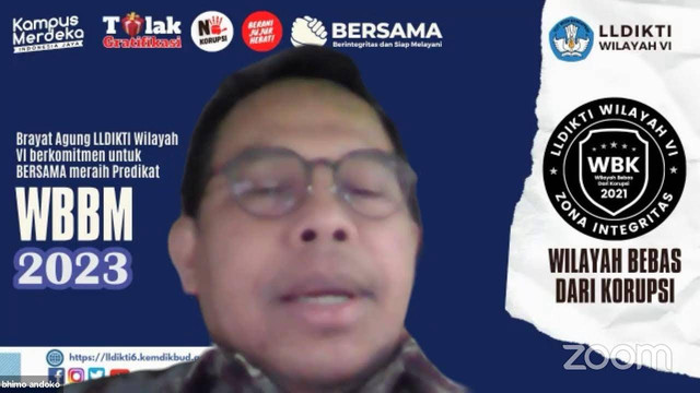 Ini Transkrip Lengkap Kepala LLDIKTI VI Terkait Aturan PAK Dosen Terbaru