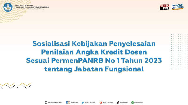 Ini Transkrip Lengkap Prof Nizam Terkait Aturan PAK Dosen Terbaru