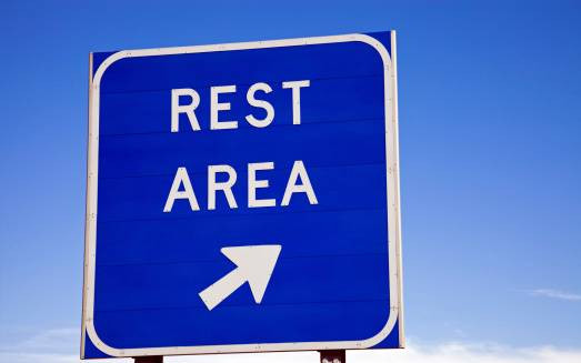Ilustrasi Rest Area Tol Surabaya Gempol Foto:Unsplash