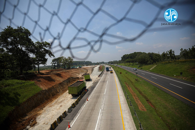 Program Jalur Mudik 2023- Tol Cipali. Foto: Aditia Noviansyah/kumparan