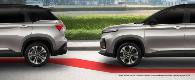 Fitur ADAS Forward Collision Warning (FCW) pada Wuling Almaz. Foto: Wuling Motors