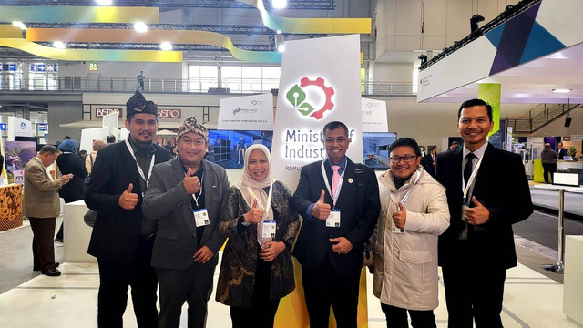 BPSDMI Kemenperin di Paviliun Indonesia Hannover Messe 2023. Foto: Dok. Kemenperin