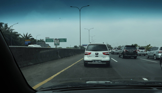 KM 72 Tol Cipali, one way. Dok: M. Rizki/kumparan.