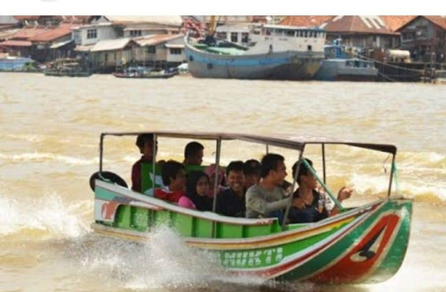 Ilustrasi penumpang speed boat. (ist)