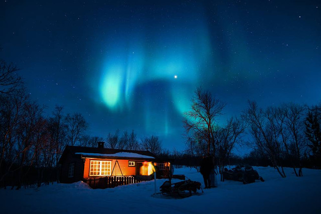 Ilustrasi aurora ada di negara mana. Sumber: www.pexels.com
