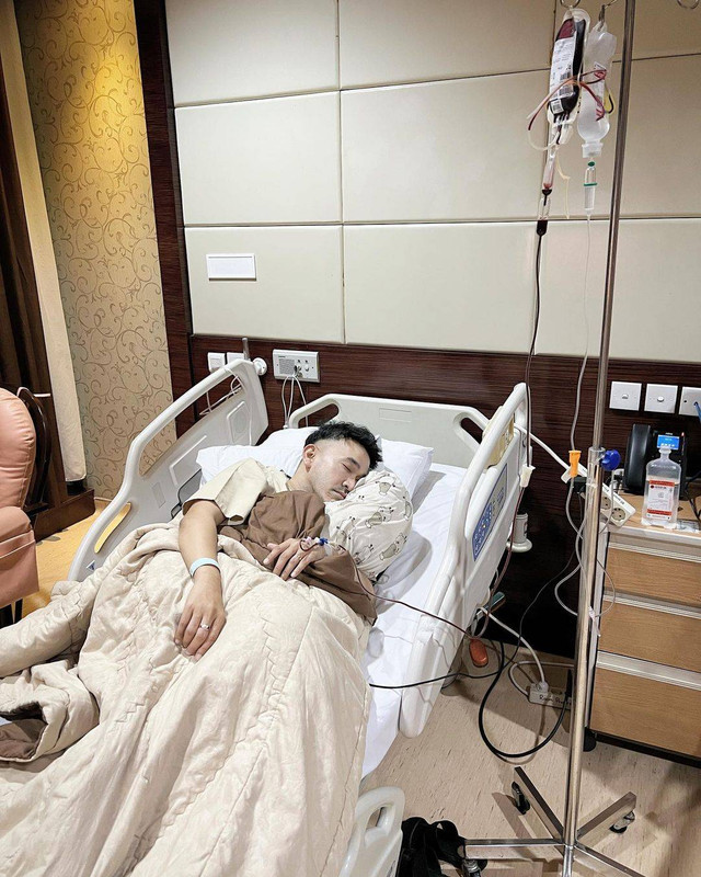 Ruben Onsu sempat dirawat di rumah sakit. Foto: Instagram/@ruben_onsu