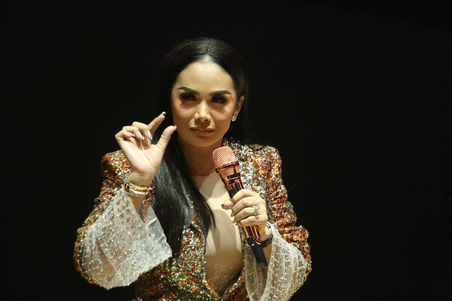 Kris Dayanti, Jumat, (28/4/2023). Foto: Agus Apriyanto