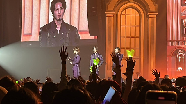 Fan Meeting WayV Phantom in Jakarta di ICE BSD, Tangerang, Sabtu (29/4/2023). Foto: Nurlaela/kumparan