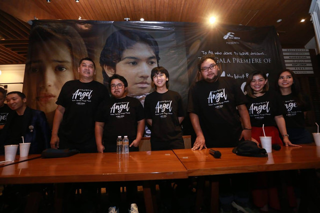 Konferensi pers film Angel: Kami Semua Punya Mimpi, Dok: Istimewa