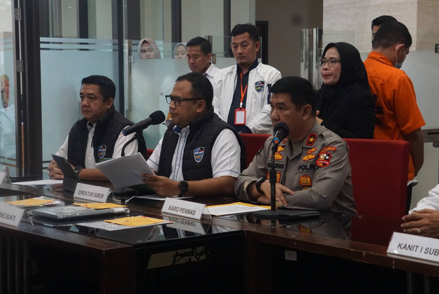 Rilis peneliti BRIN, APH pada kasus Tindak Pidana Ujaran Kebencian Terhadap Individu/Kelompok berdasarkan Sara di Bareskrim Polri, Jakarta, Senin (1/5). Foto: Iqbal Firdaus/kumparan