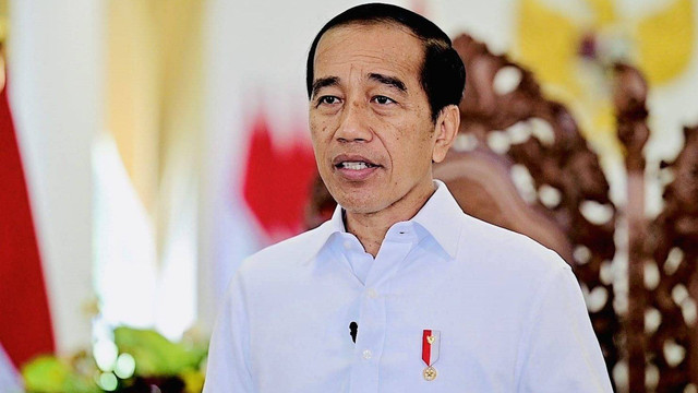 Presiden Joko Widodo mengucapkan Selamat Hari Buruh Internasional 2023 melalui video yang ditayangkan kanal Youtube Sekretariat Presiden. Foto: Biro Pers Sekretariat Presiden