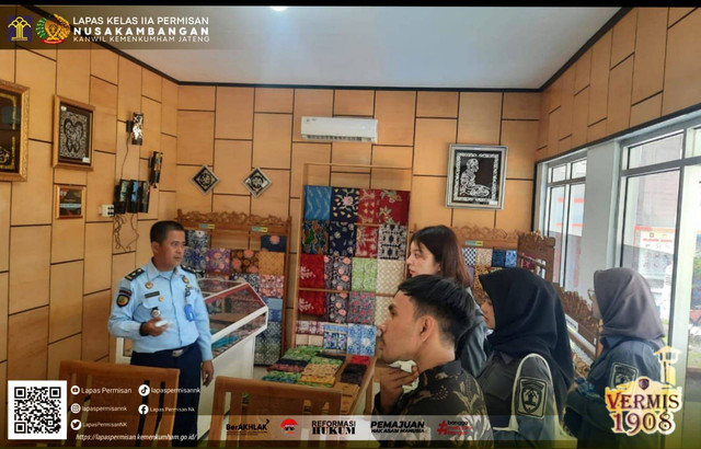 Lapas Permisan Miliki Berbagai Program Pembinaan Kemandirian dan Ketrampilan
