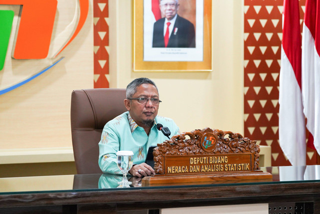 Deputi Bidang Neraca dan Analisis Statistik BPS Edy Mahmud. Foto: BPS