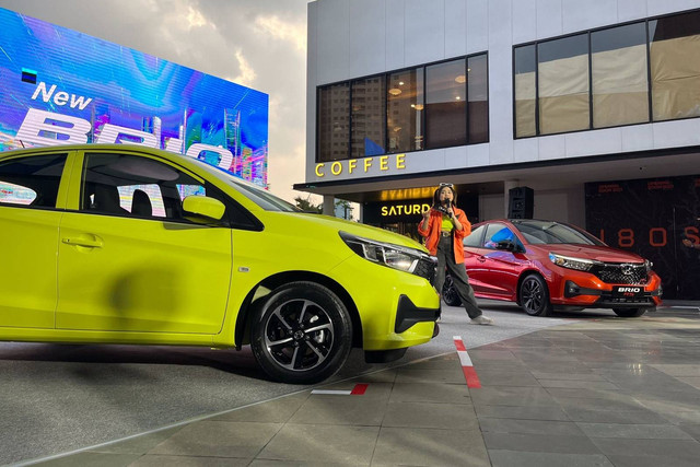 Honda Brio Facelift. Foto: Sena Pratama/kumparan