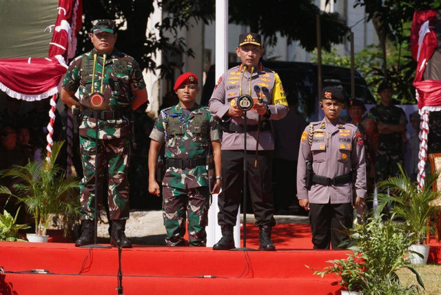 Kapolri-Panglima Pimpin Apel Gelar Pasukan Pengamanan KTT ASEAN di ...