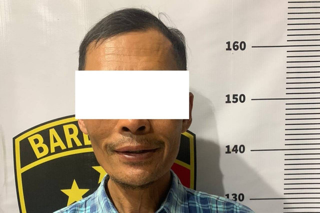 Pelaku pencabulan terhadap 2 bocah laki-laki di Tanah Datar, Sumatera Barat. Foto: Dok. Istimewa