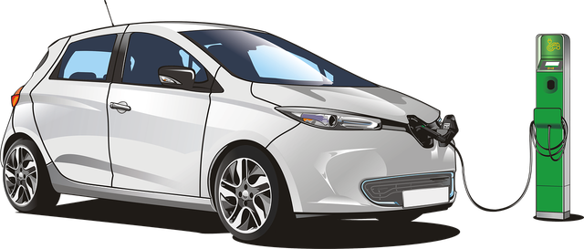 Ilustrasi mobil listrik (Credit : Pixabay)