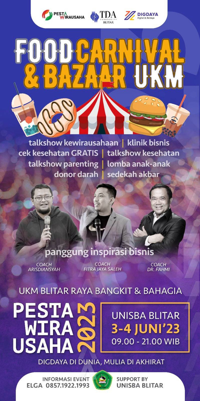 Komunitas TDA Blitar Akan Gelar Pesta Wirausaha