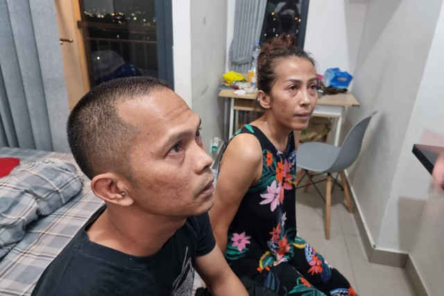 Penangkapan 2 tersangka kasus TPPO 20 WNI di Myanmar. Foto: Dok. Istimewa