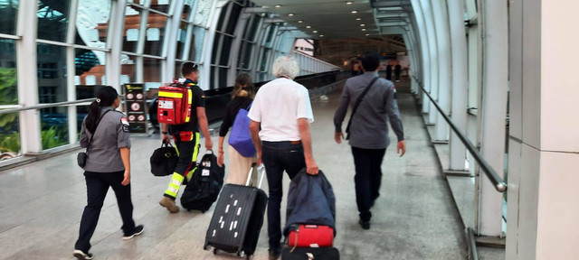 Pemulangan WN Jerman berinisial DJ. Dok: Ist.
