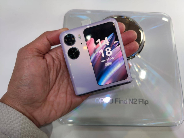 Oppo Find N2 Flip Foto: Aditya Panji/kumparan