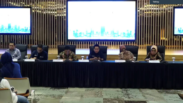 Direksi BSI konpers perihal layanan perbankan yang bermasalah sejaka Senin (8/5).  Foto: Dok. Istimewa