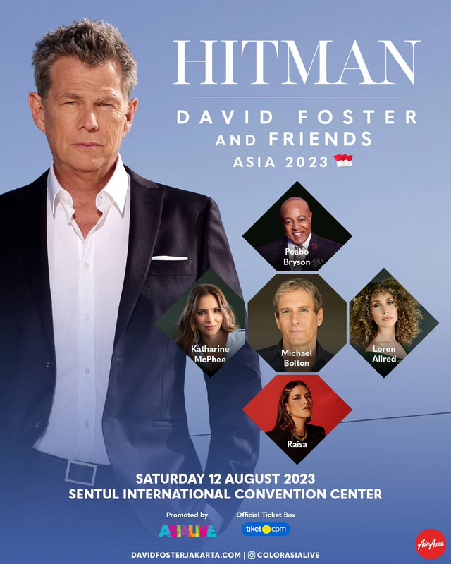 Konser David Foster di Indonesia. Foto: Color Asia Live