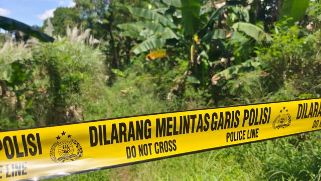 Lokasi penemuan mayat wanita tanpa busana di area kebun kosong, Kecamatan Tapos, Kota Depok. Foto: Dok. Istimewa