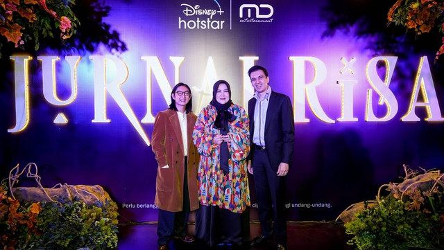 Foto konferensi pers Jurnal Risa. Foto: Disney+ Hotstar