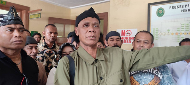 Hercules saat ditemui di PN Bandung, Senin (15/5).  Foto: Rachmadi Rasyad/kumparan