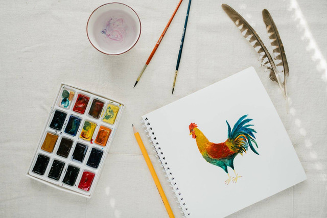 Ilustrasi pewarna untuk melukis. (Pexels)