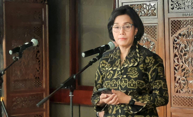 Menteri Keuangan, Sri Mulyani di DPR RI, Jumat (19/5).  Foto: Ave Airiza Gunanto/kumparan