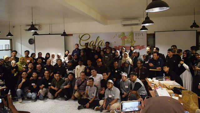 Halal Bihalal TDA Bekasi dengan konsep gala dinner. dok