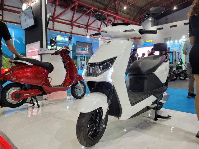 Motor Listrik Davigo Dragon Foto: Rizki Fajar Novanto/kumparan