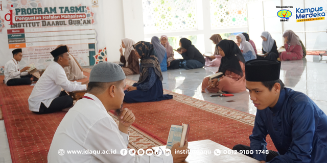 Suasana UTS Tahfizh Idaqu, sumber dokumentasi Idaqu