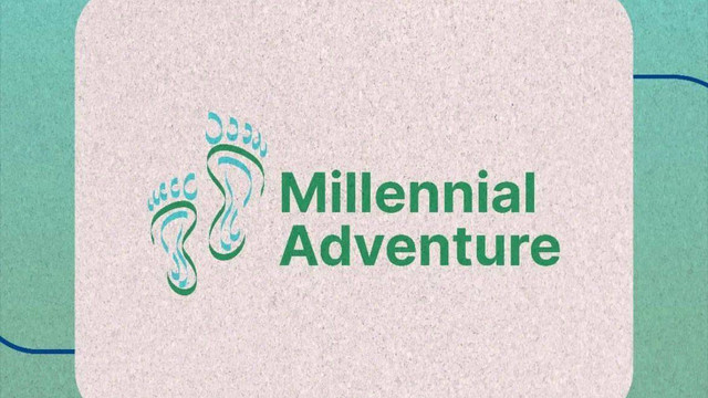 Logo Millennial Adventure. Foto: Aset Logo Program Millennial Adventure