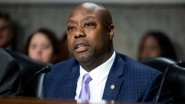 Senator AS Tim Scott. Foto: Saul Loeb/AFP