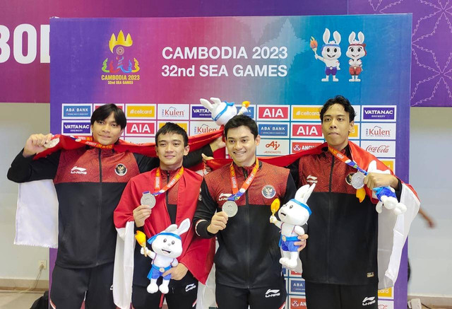 Mahasiswa Unesa Sumbang 16 Medali di Sea Games 2023