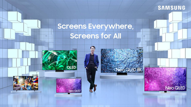 Samsung meluncurkan Neo QLED 8K, Neo QLED 4K, Samsung OLED, dan Super Smart TV+. Foto: Dok. Samsung