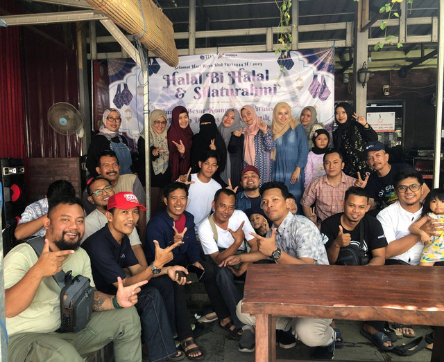 Halal bihalal TDA Gresik. dok