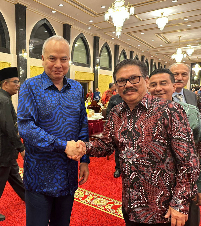Jamuan Sultan Perak Malaysia Diiringi Musik Band Batak Foto: Dok. Istimewa