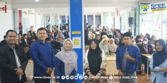 suasana kuliah tamu, sumber dokumentasi Idaqu