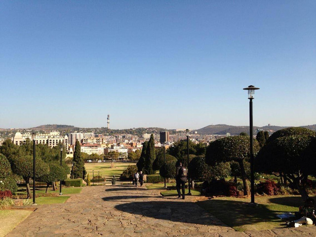 Keindahan Pretoria dari atas Union Buildings (dokumentasi pribadi)